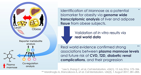 Mannose is related to T2D and incidence outcome